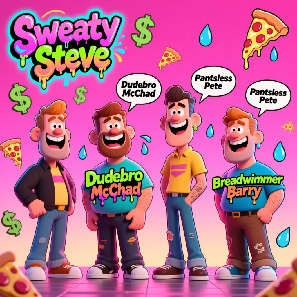 Cringe Nicknames for Guys