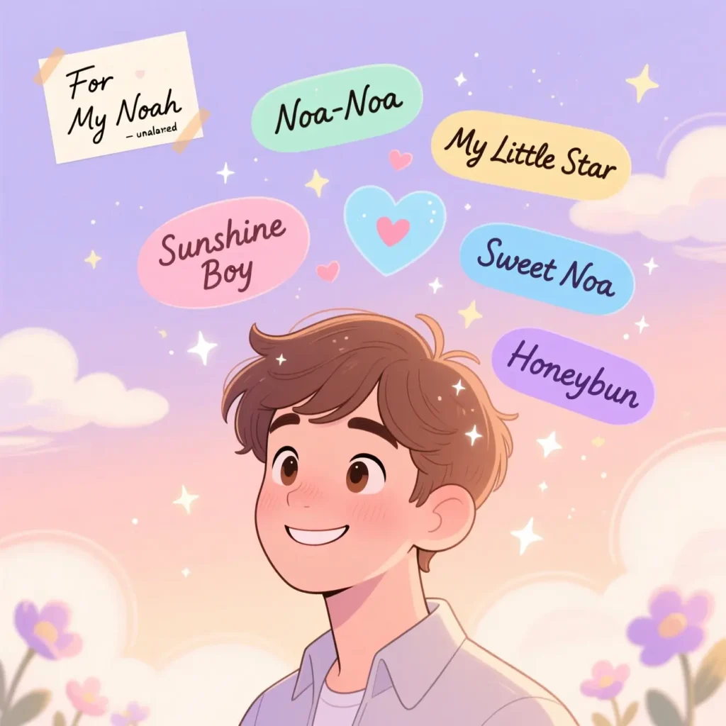 Cute Boyfriend Nicknames for Noah