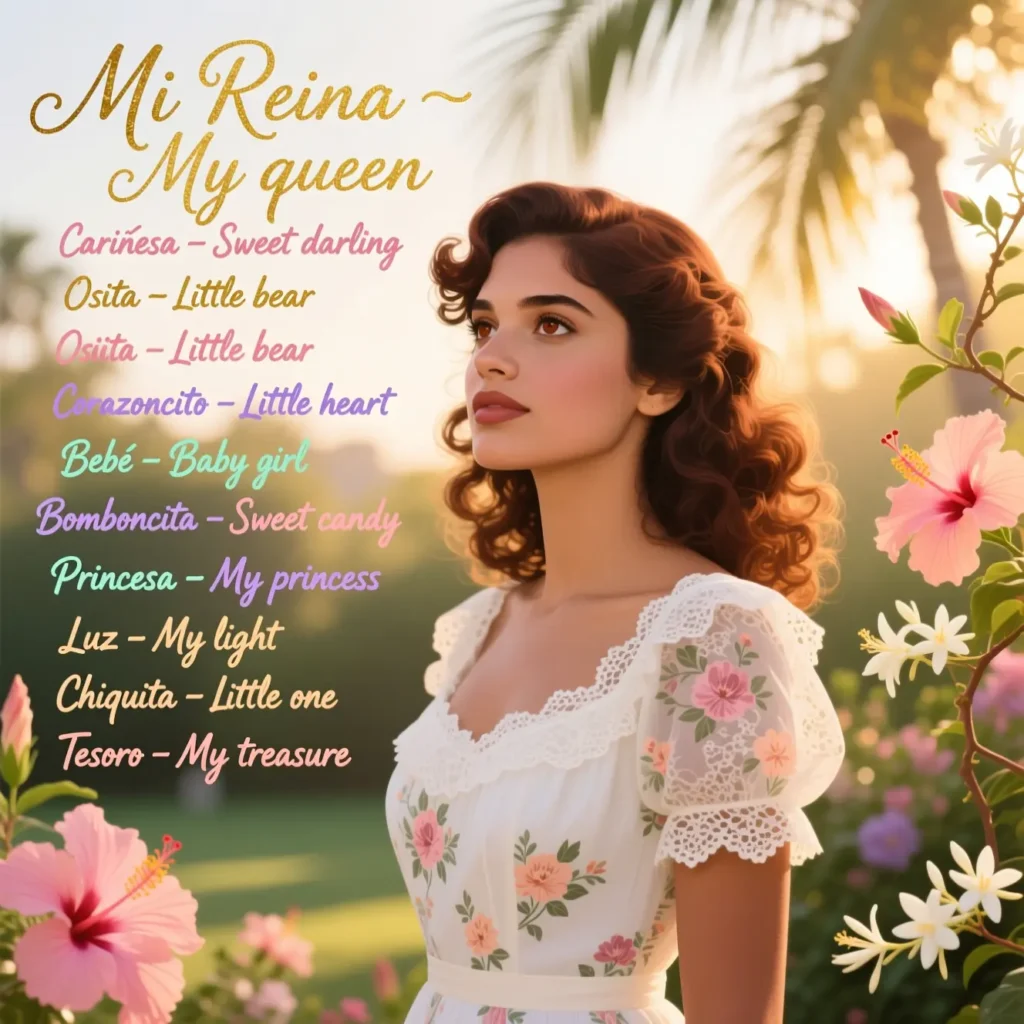 Cute Nicknames for Girlfriend in Spanish 🇪🇸