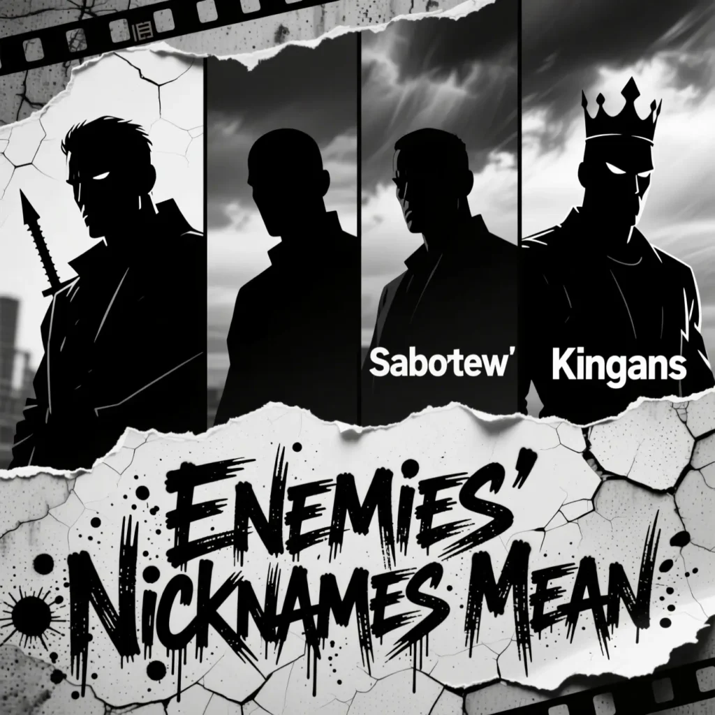 Enemies Nicknames Mean