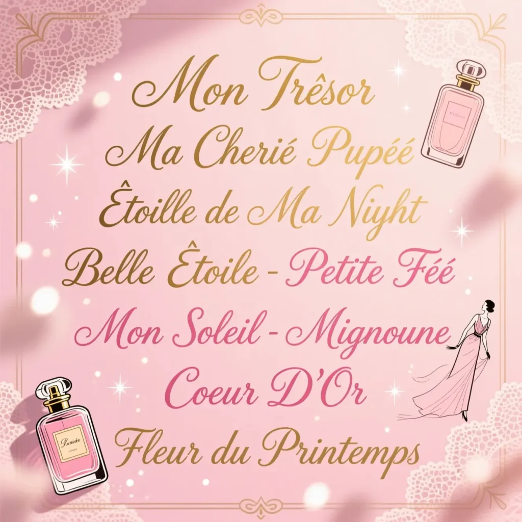 Flirty Nicknames for Girlfriends in French 🇫🇷