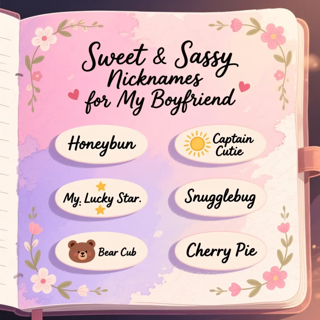 Good Nicknames for Boyfriend