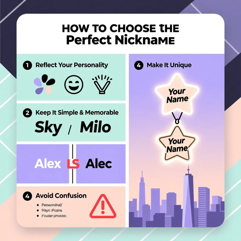 How to Choose the Perfect Nickname