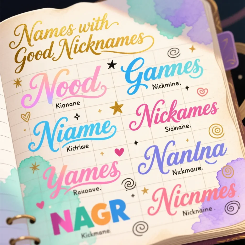 Names with Good Nicknames