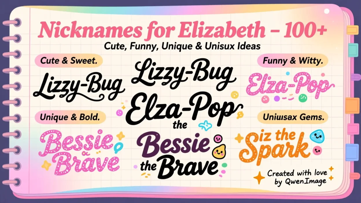 Nicknames for Elizabeth