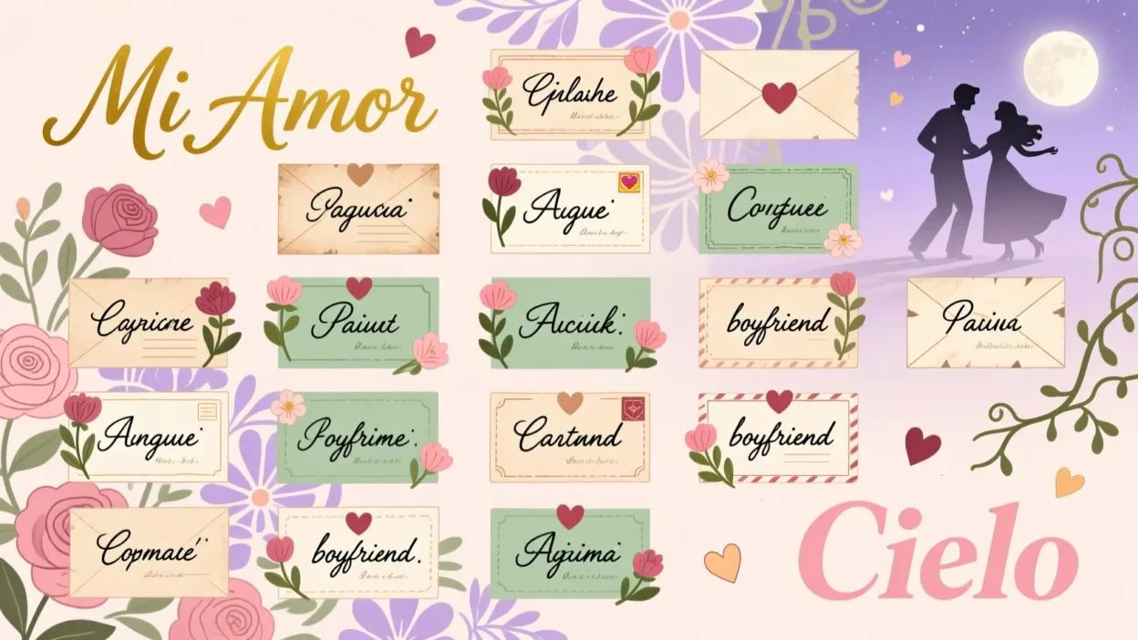 Spanish Nicknames for Boyfriend