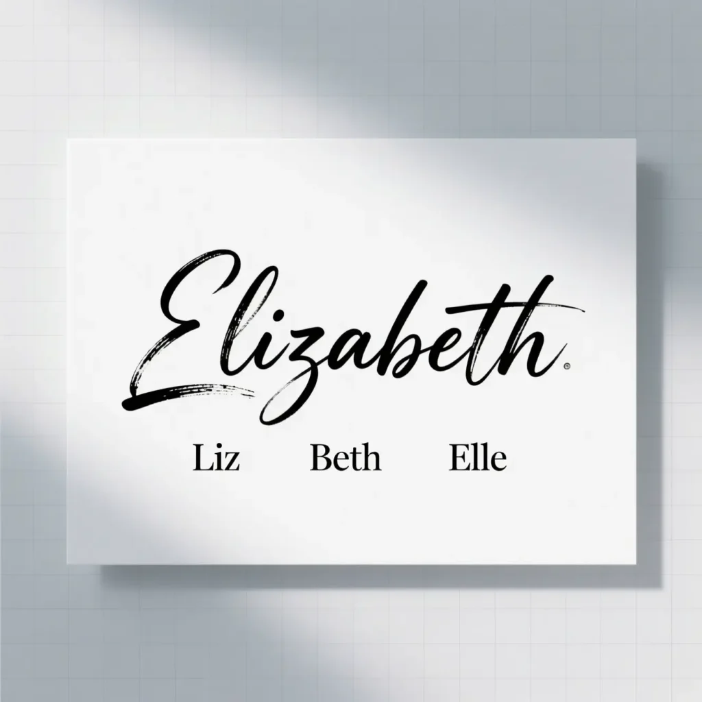 Unisex Nicknames for Elizabeth