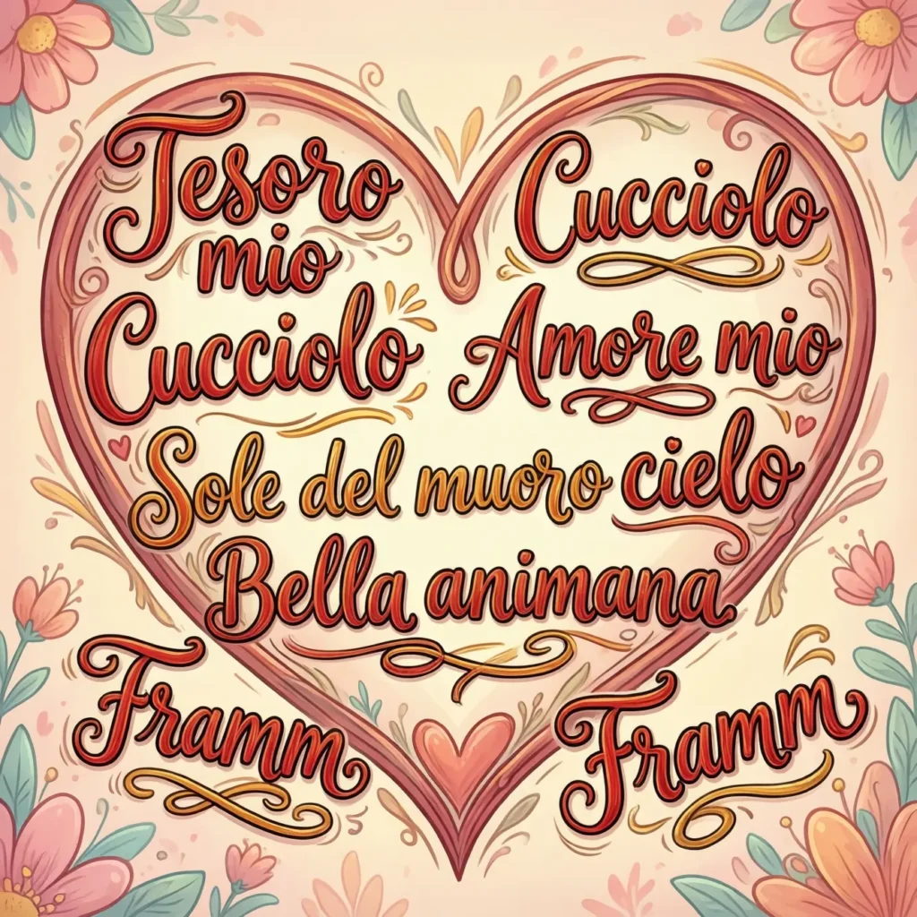 Cute Italian Nicknames for Boyfriend with Meaning