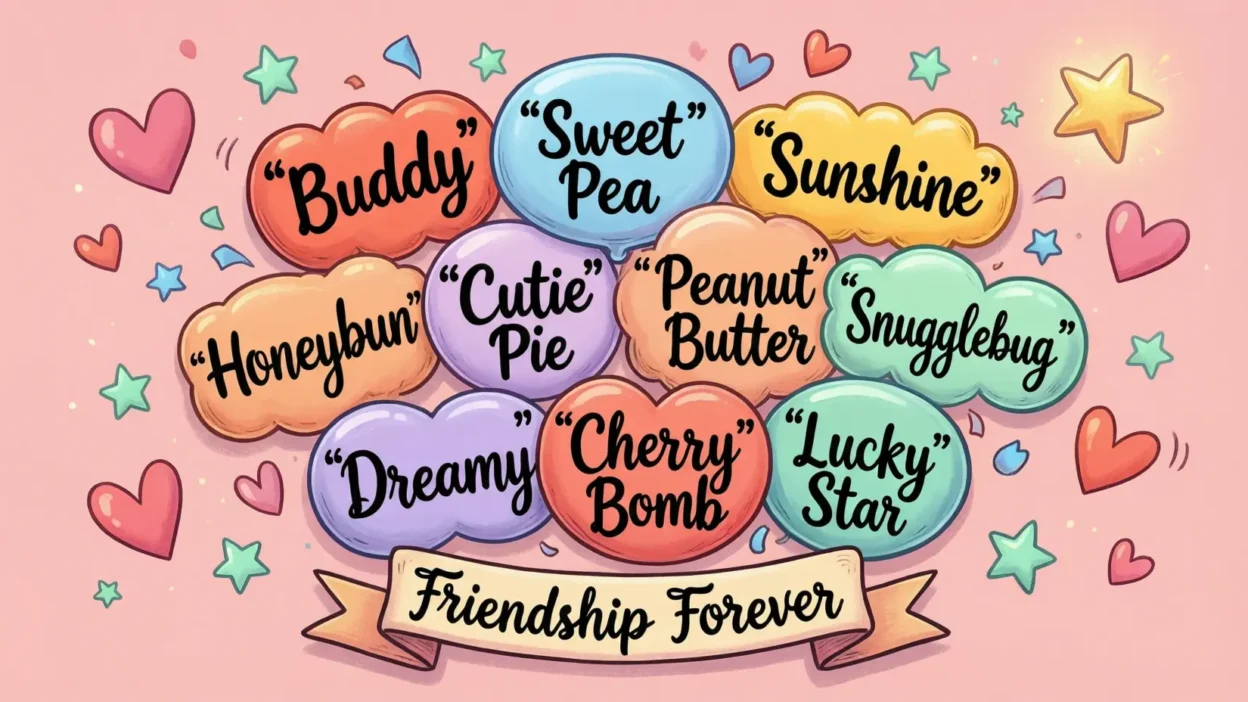 Cute Nicknames for Friends