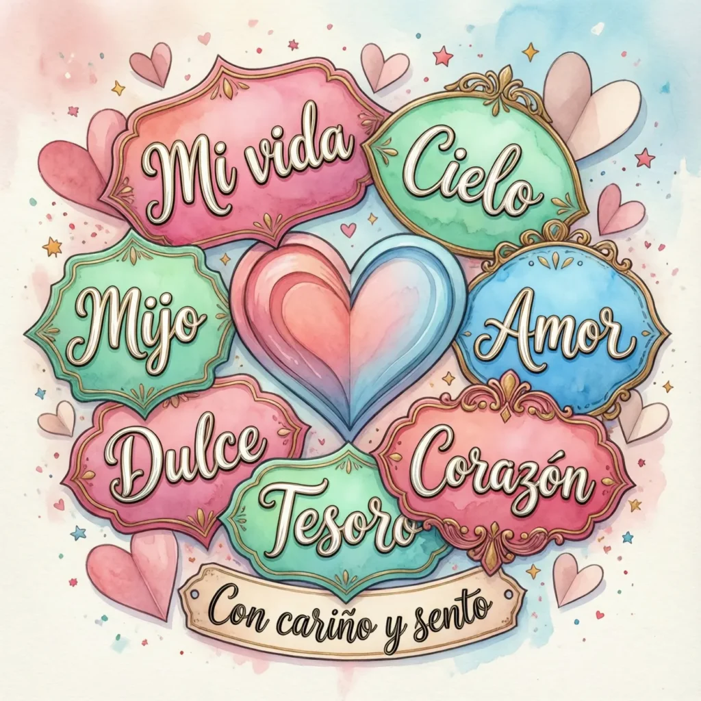 Cute Spanish Nicknames for Boyfriend with Meaning