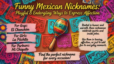 Funny Mexican Nicknames