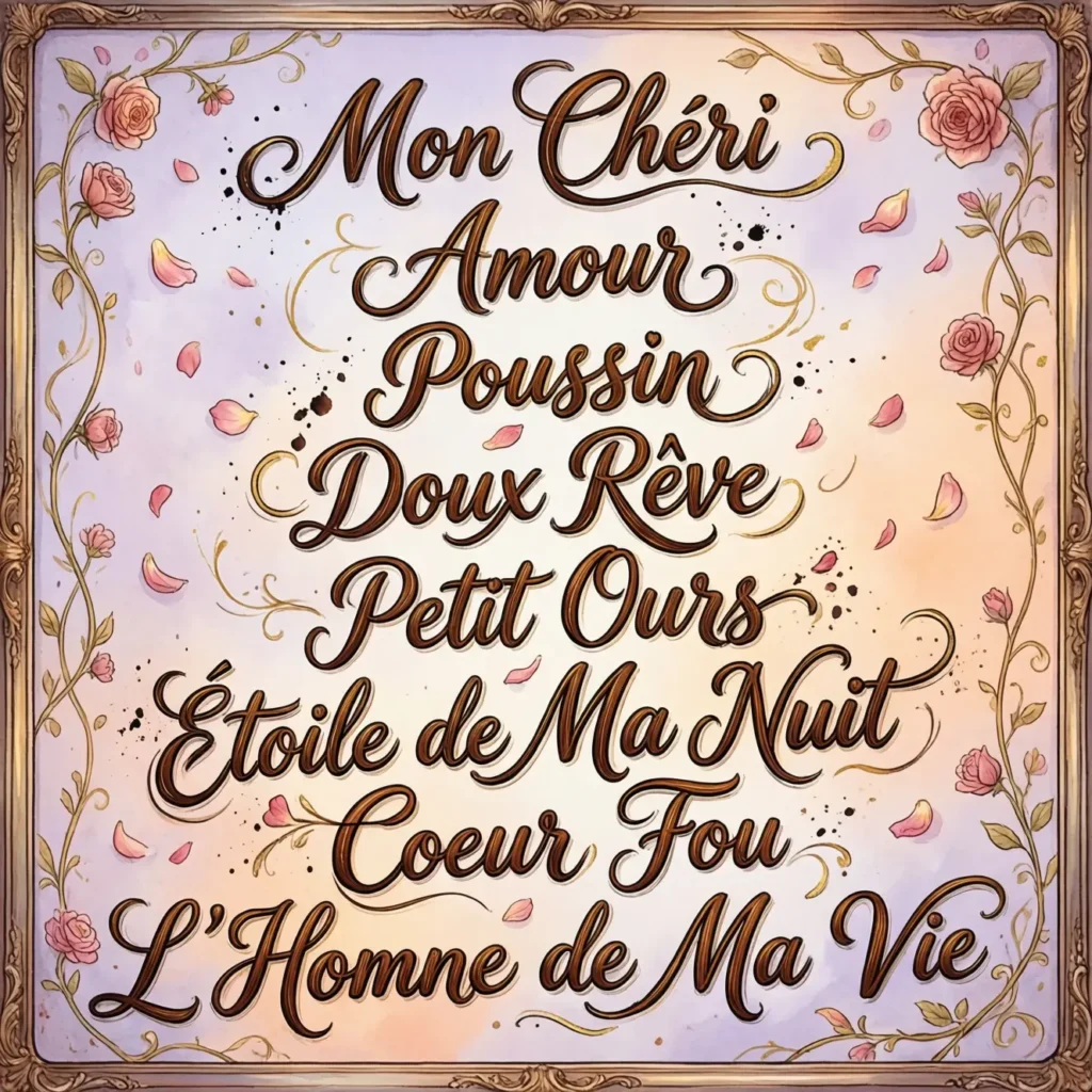 Unique French Nicknames for Boyfriend