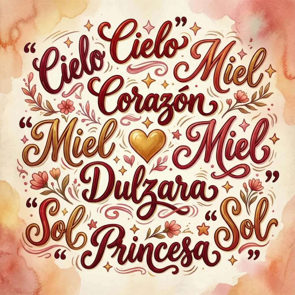 Unique Spanish Nicknames for Girlfriend