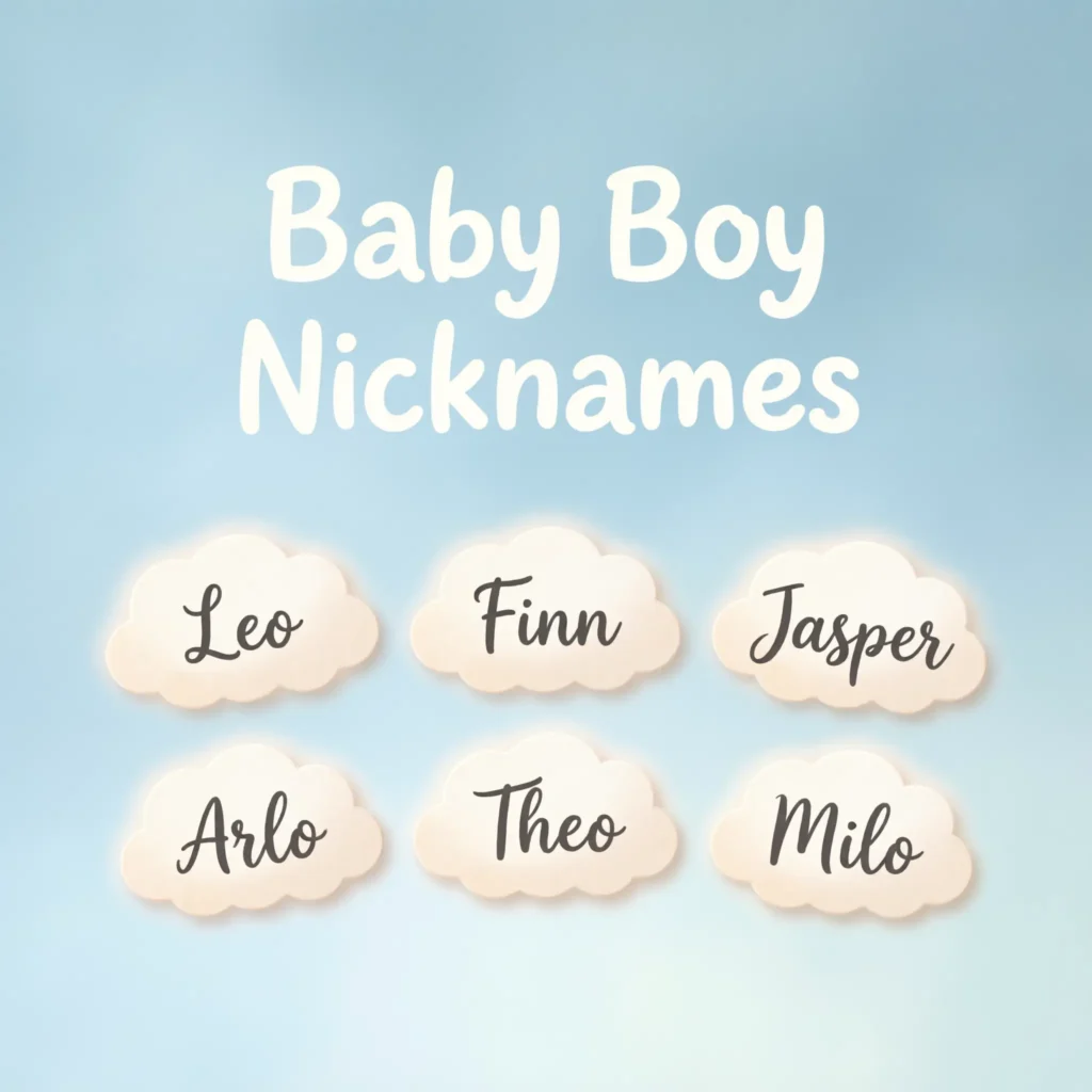 Baby Boy Nicknames