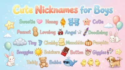 Cute Nicknames for Boys