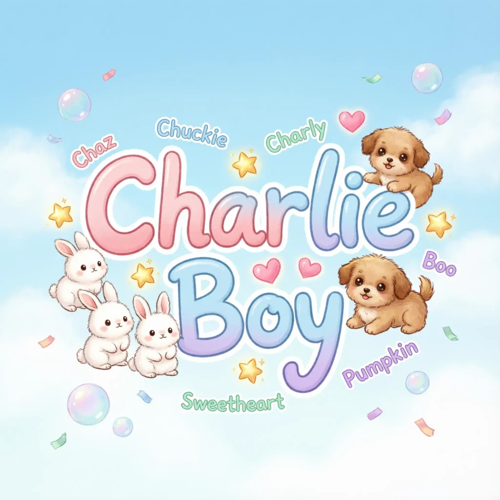 Cute Nicknames for Charlie Boy