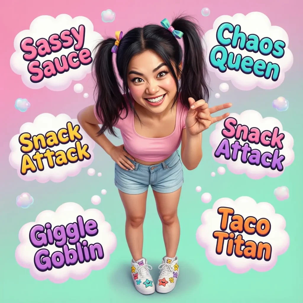 Funny Girl Nicknames