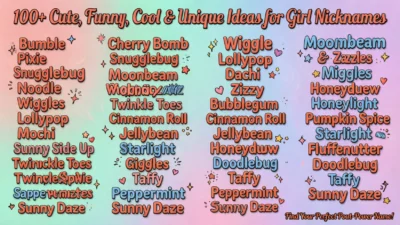 Girl Nicknames