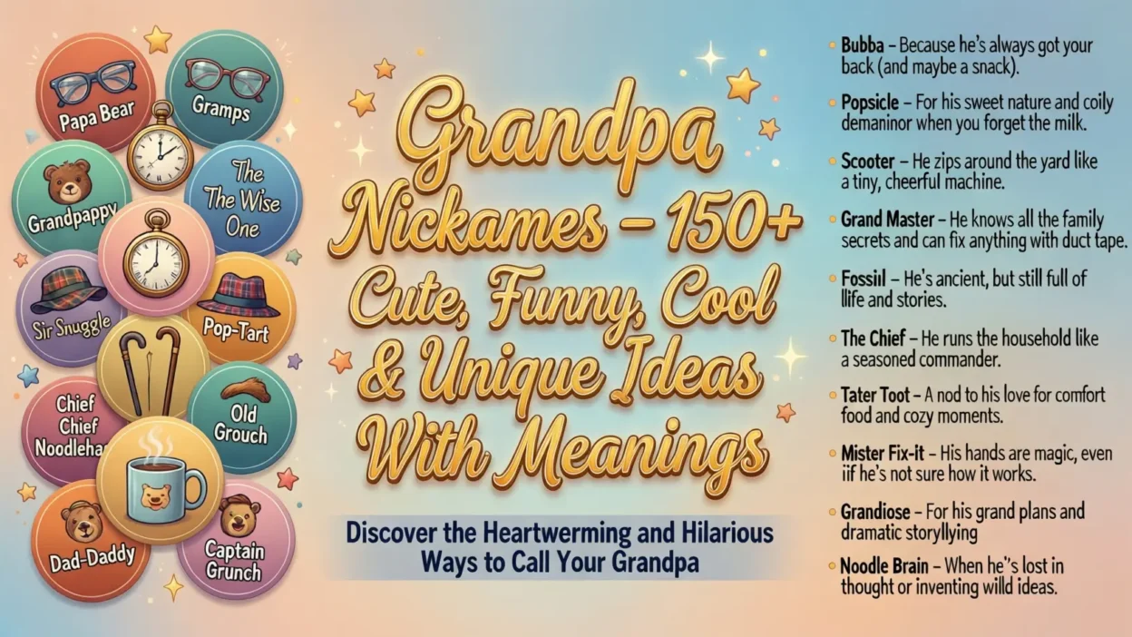Grandpa Nicknames