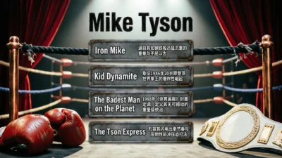 Mike Tyson Nicknames