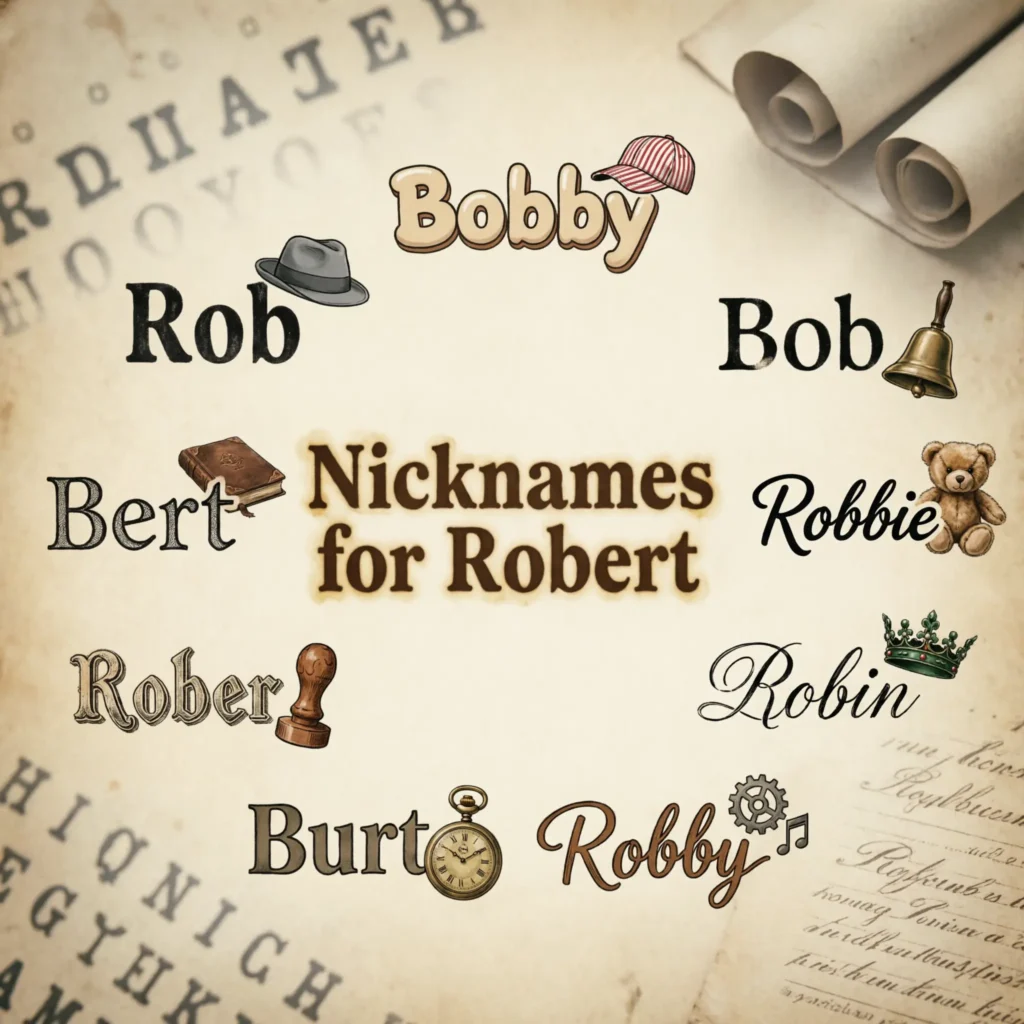 Name Nicknames for Robert 