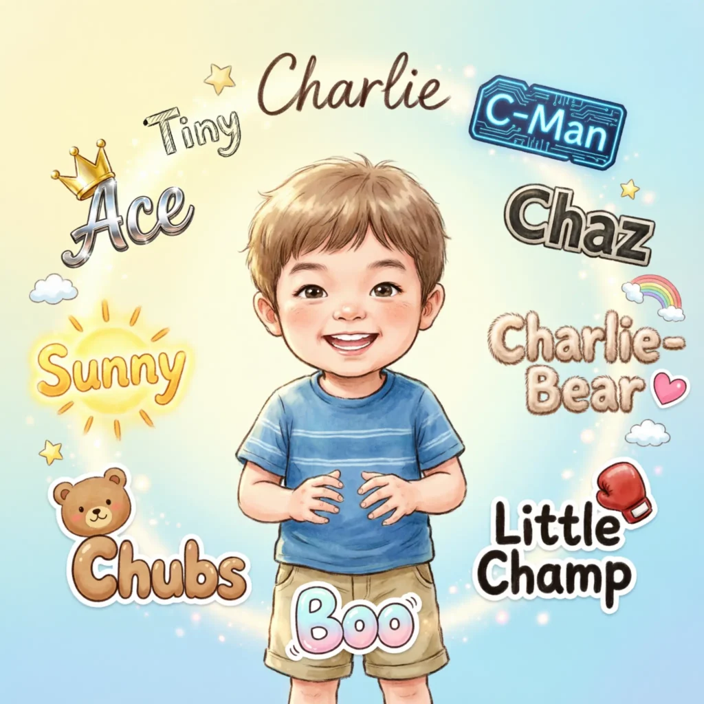 Nicknames for Charlie Boy