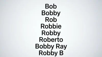 Robert Nicknames