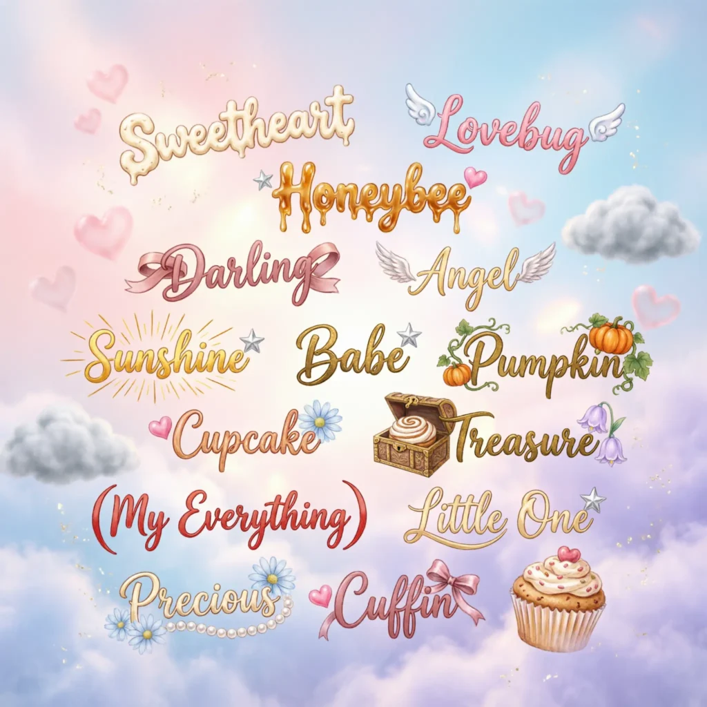 Romantic Cute Nicknames for Boys