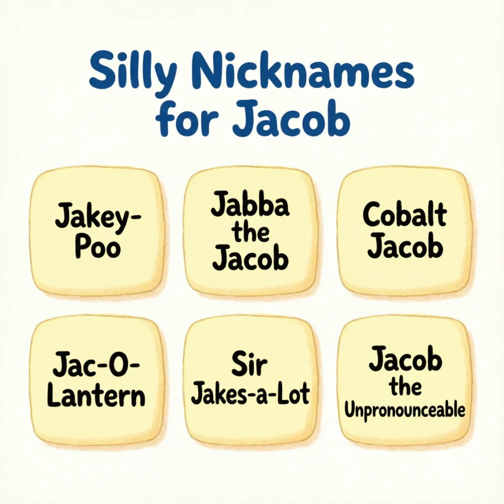 Silly Nicknames for Jacob