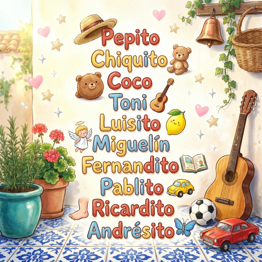 Spanish Cute Nicknames for Boys 