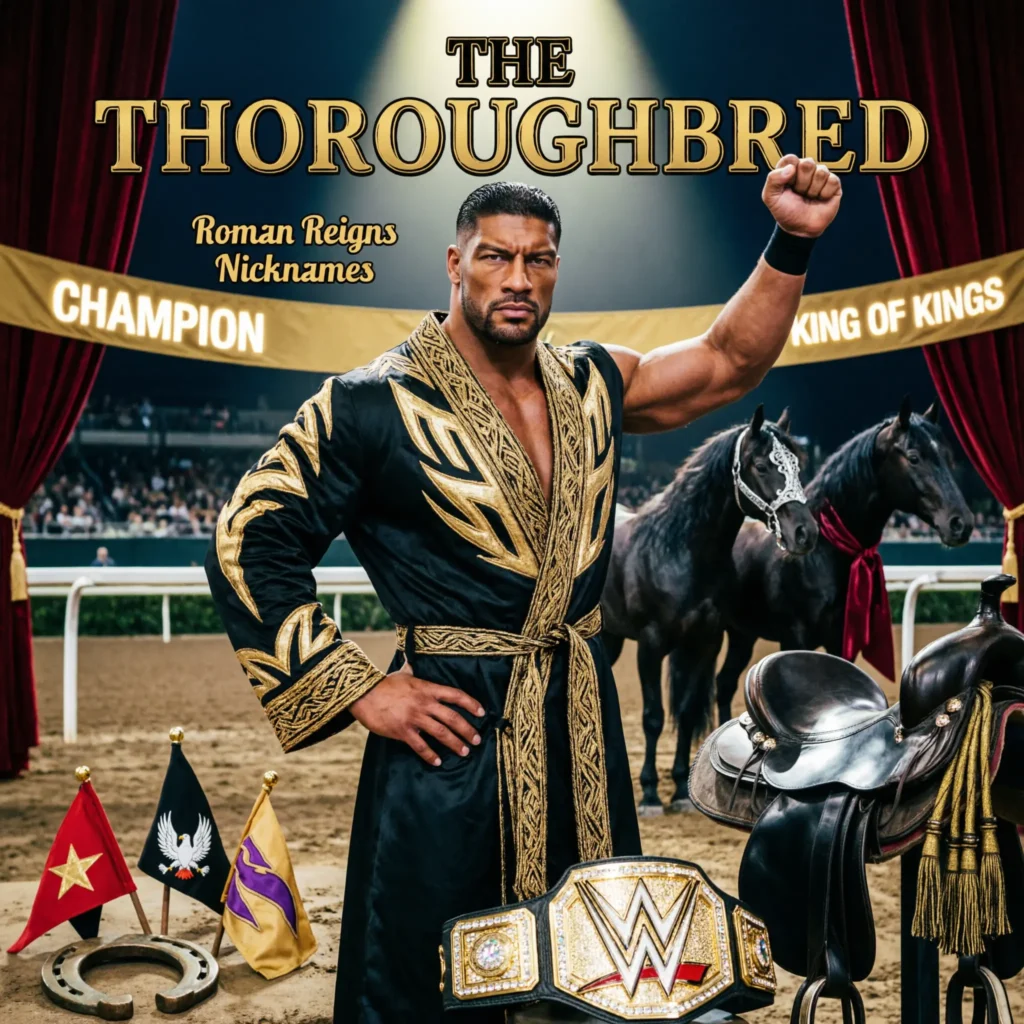 The Thoroughbred - Roman Reigns Nicknames 