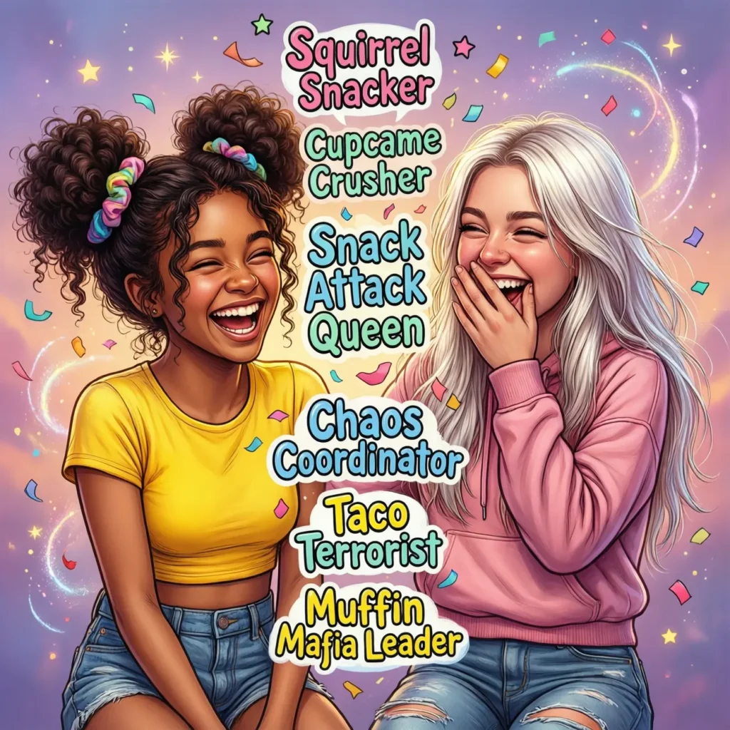 Unique Nicknames for Girl Best Friend Funny