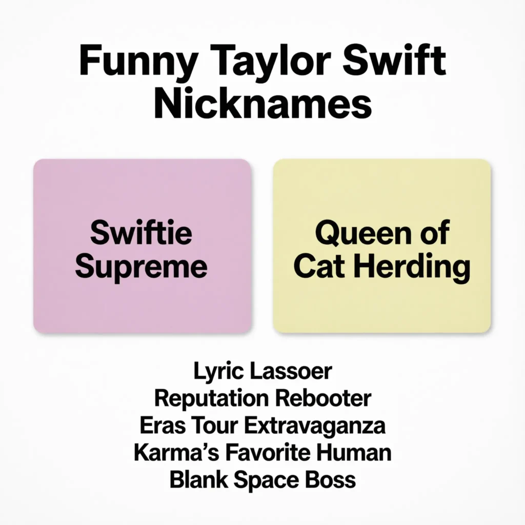Funny Taylor Swift Nicknames