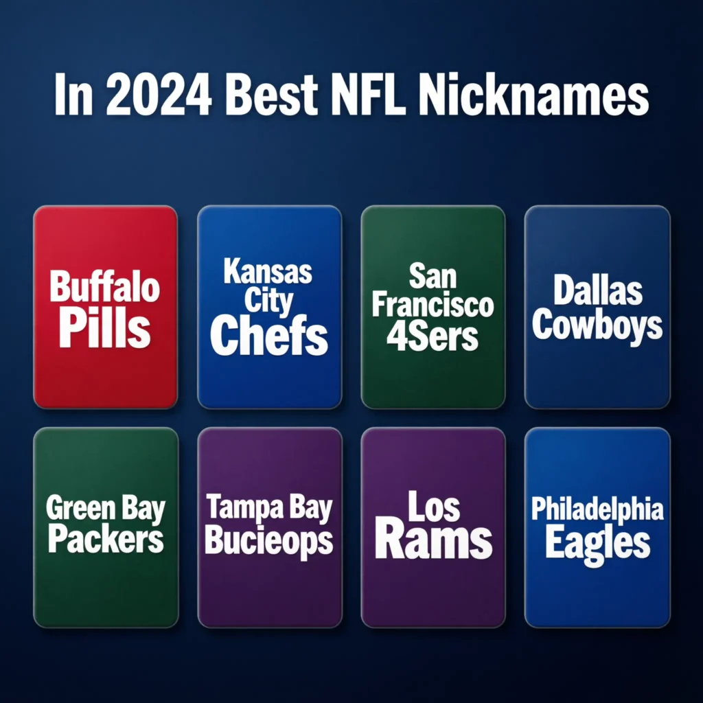 In 2024 Best NFL Nicknames