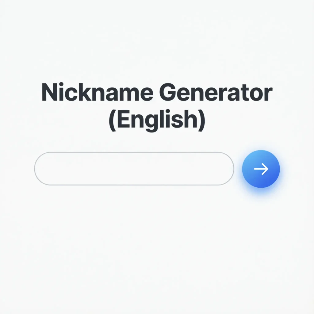 Nickname Generator