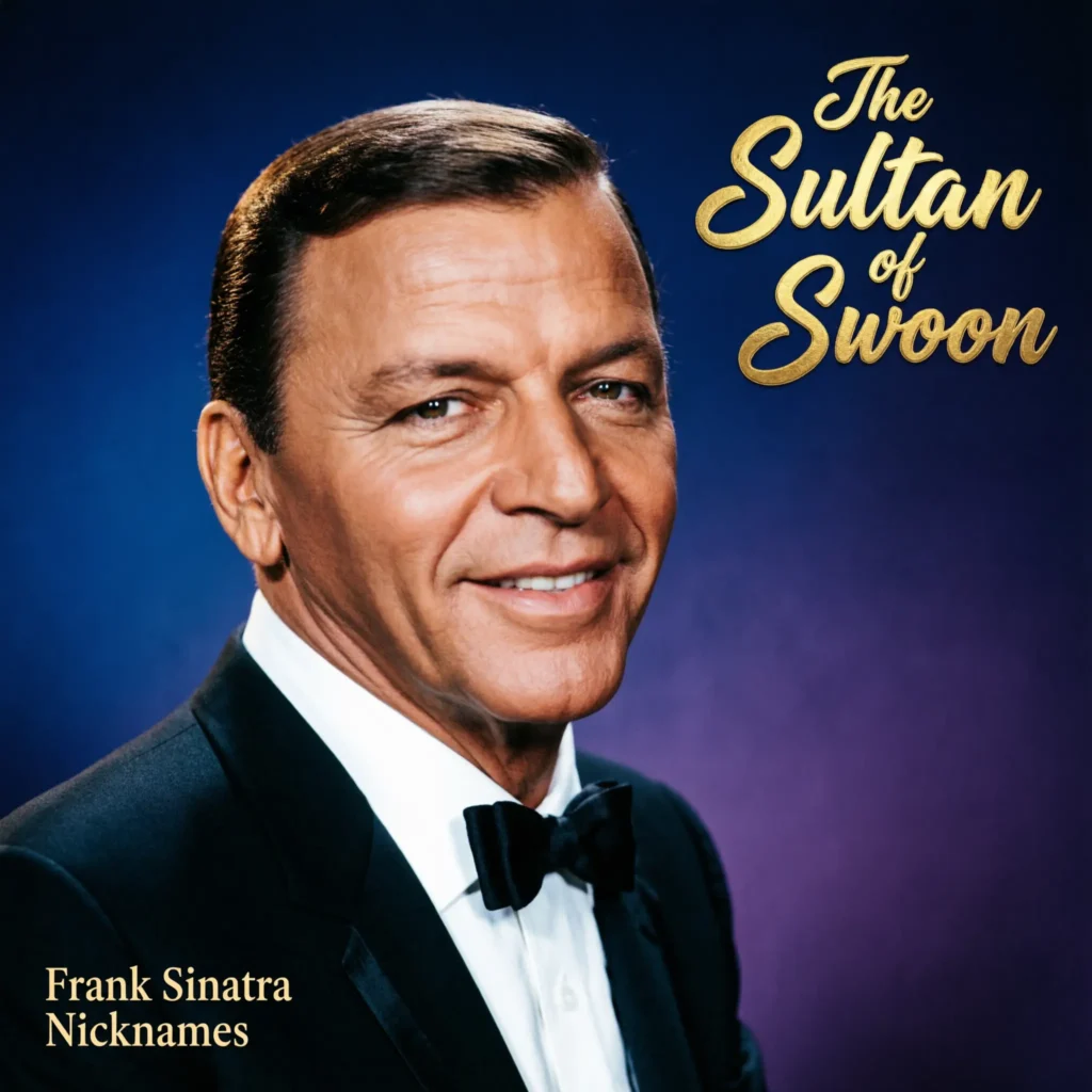 The Sultan of Swoon Frank Sinatra Nicknames