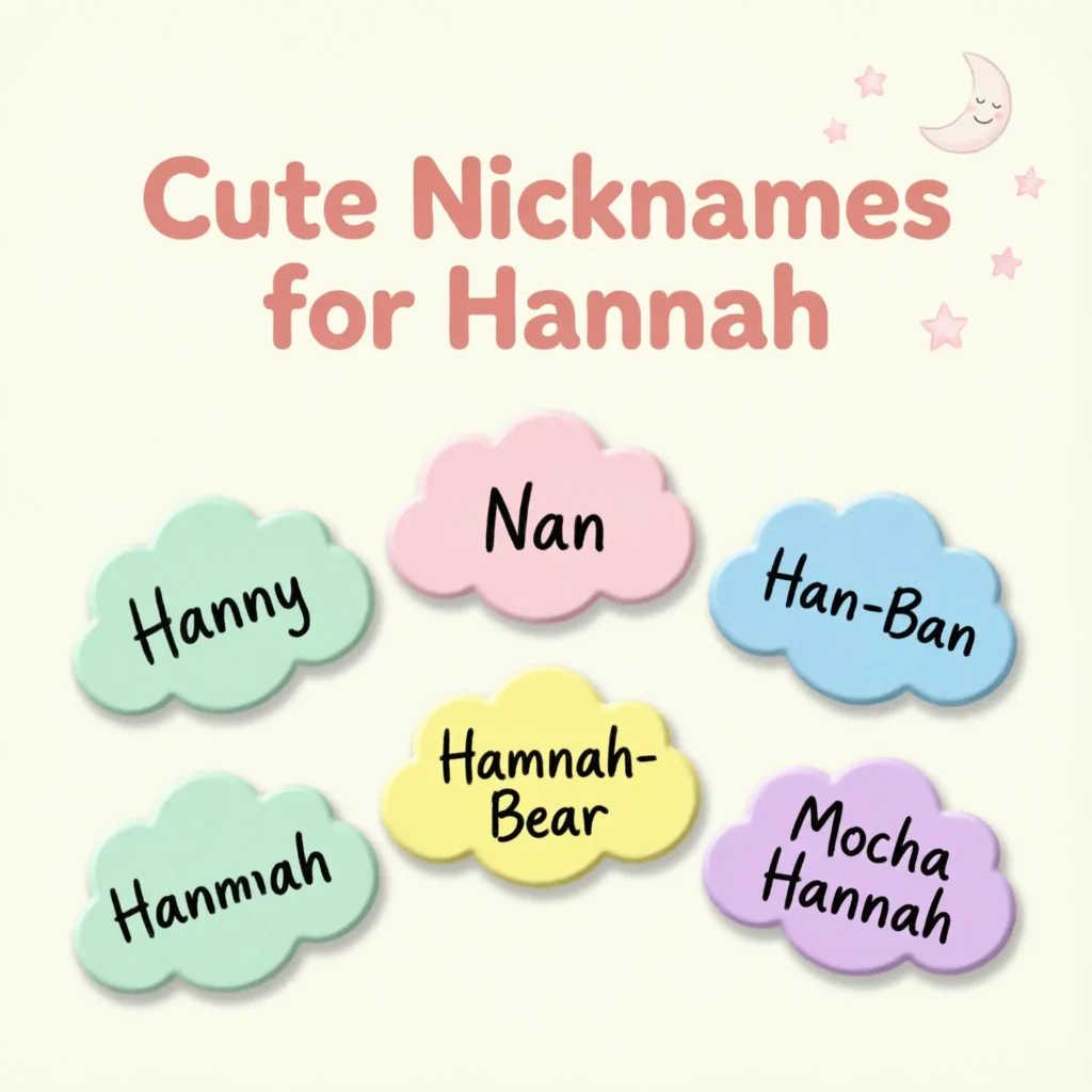 Cute Nicknames for Hannah