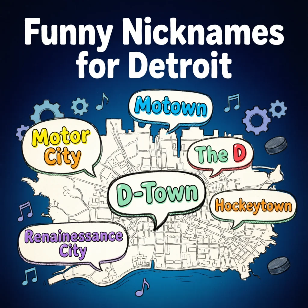 Funny Nicknames for Detroit