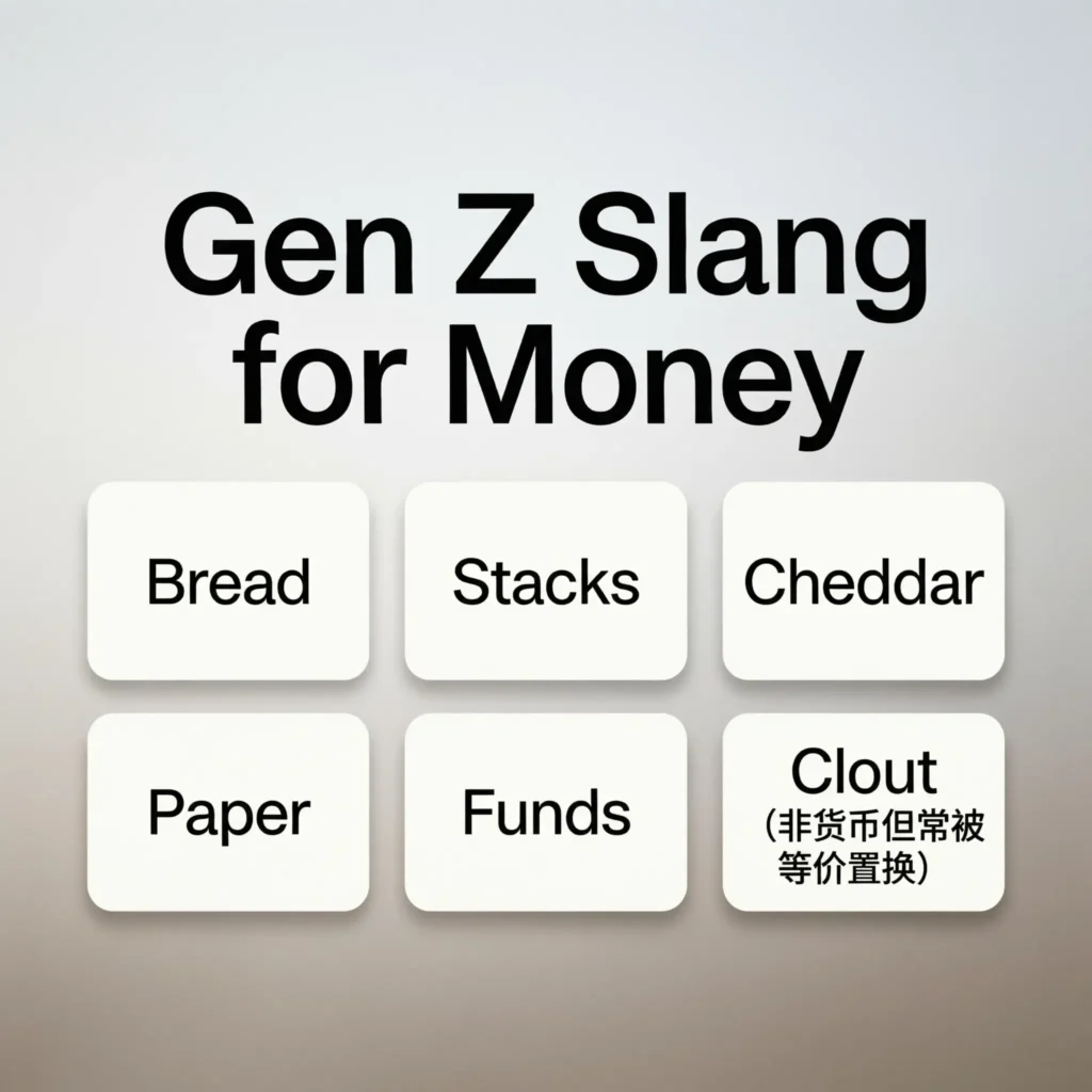 Gen Z Slang for Money