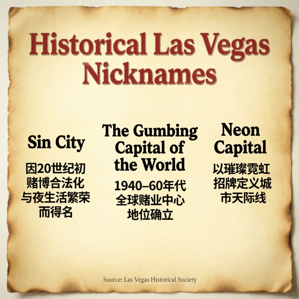 Historical Las Vegas Nicknames