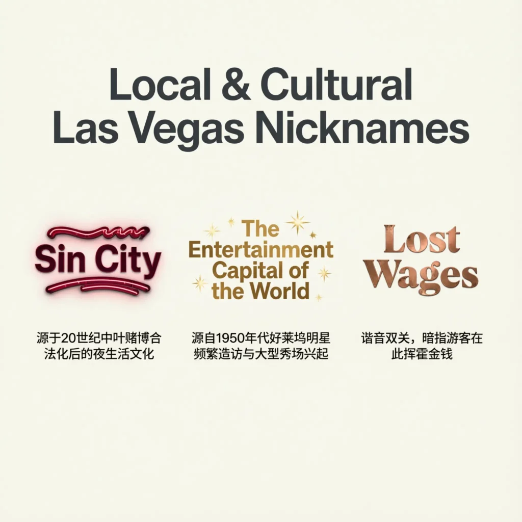 Local & Cultural Las Vegas Nicknames