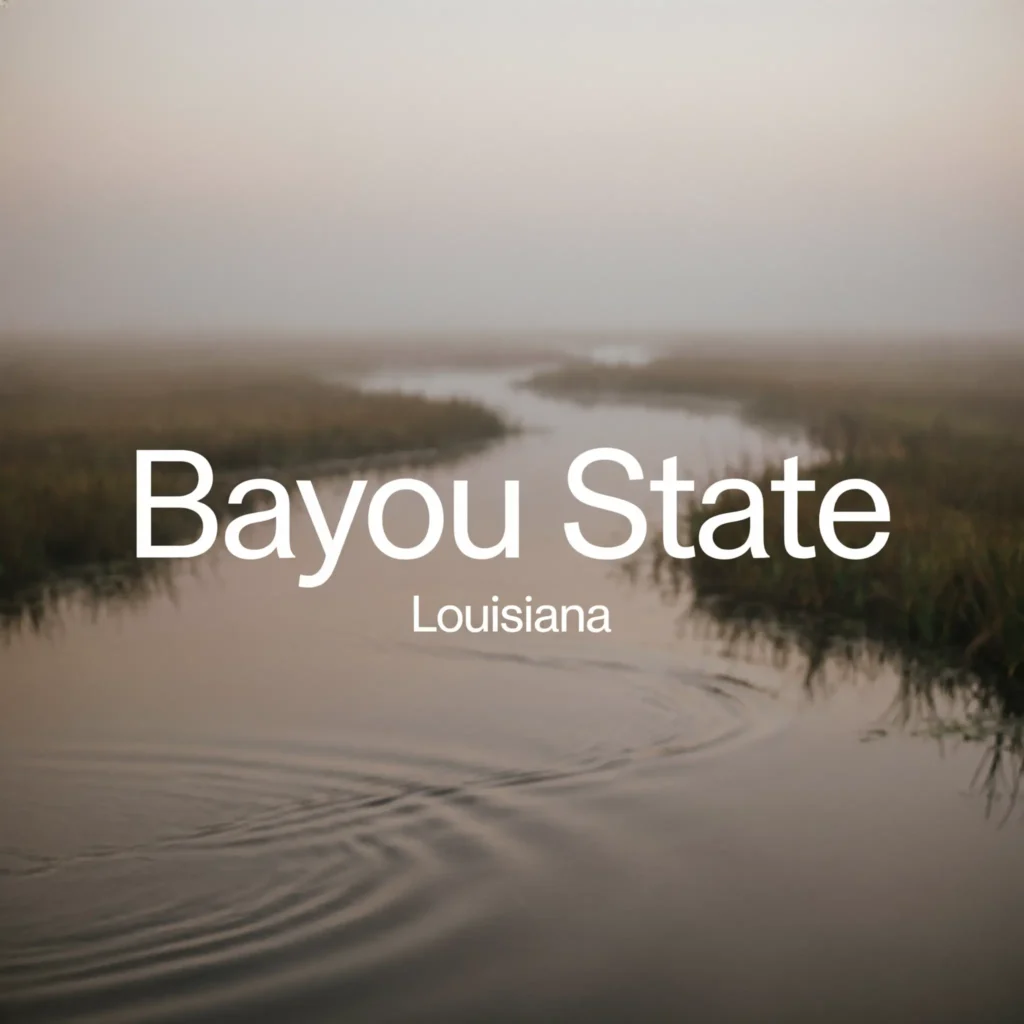 Louisiana Nicknames Bayou State