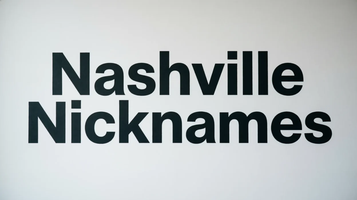 Nashville Nicknames