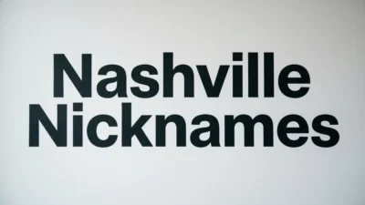 Nashville Nicknames