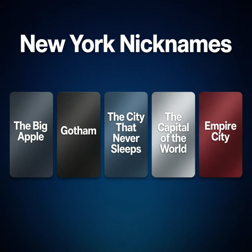 New York Nicknames