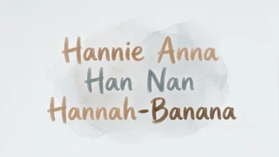 Nicknames for Hannah