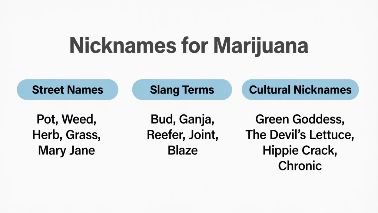 Nicknames for Marijuana