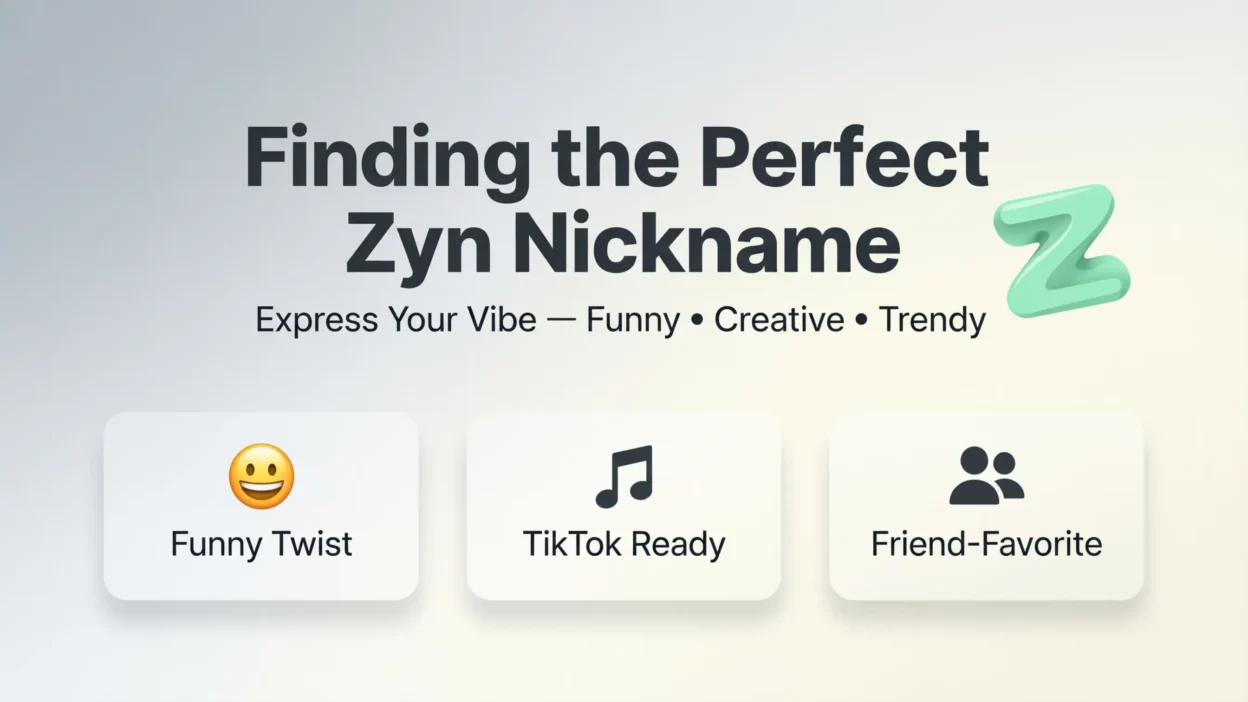 Zyn Nicknames
