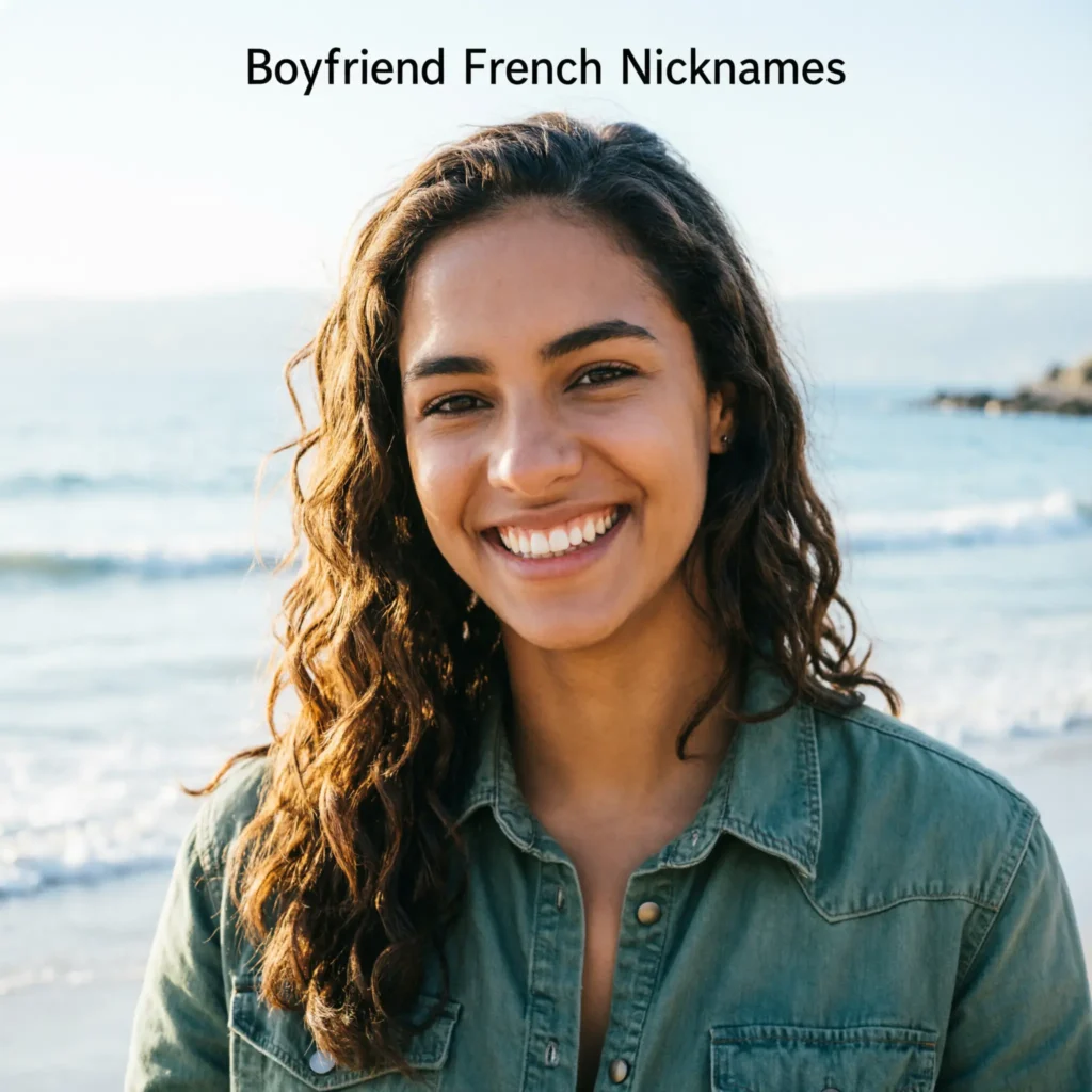 Boyfriend French Nicknames 