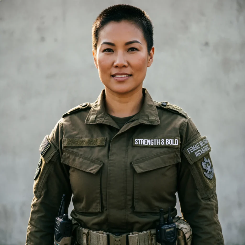Female Military Nicknames 👩‍✈️ (Strong & Bold)